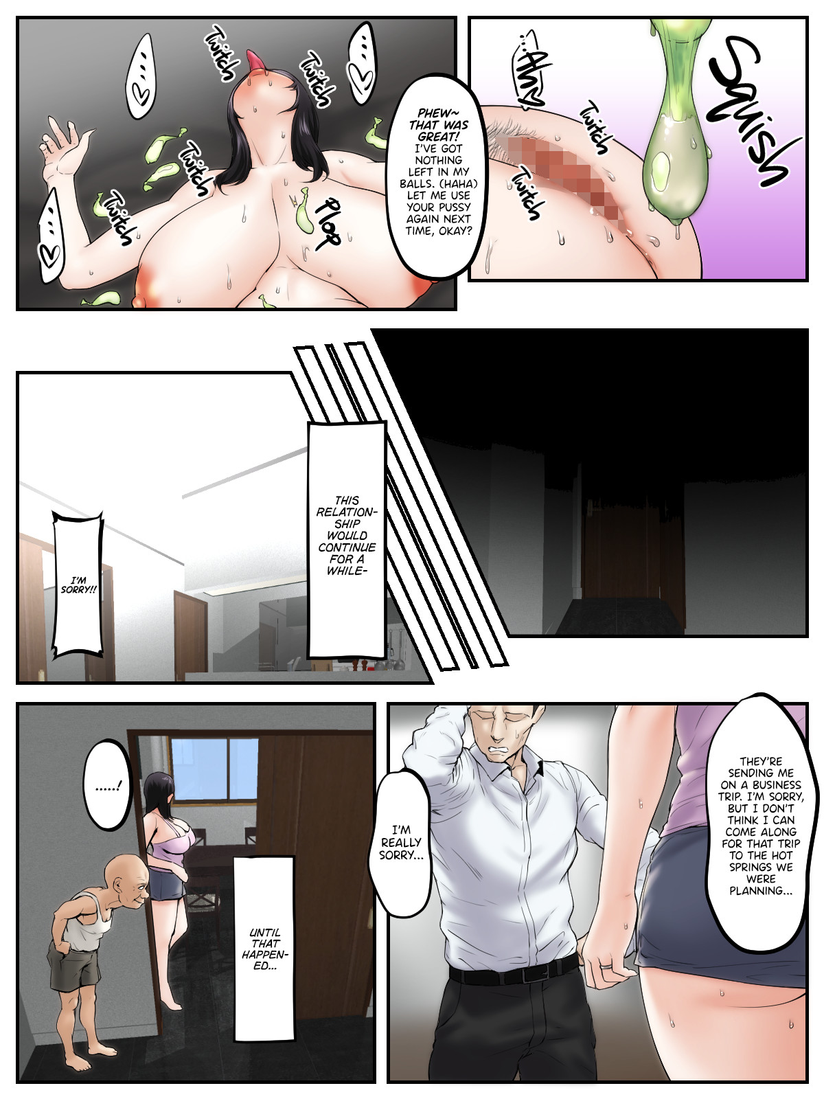 Hentai Manga Comic-Stepfather Netorare ~Introducing Makie, The Huge-Titted Wife With The Hidden Eyes~-Read-24